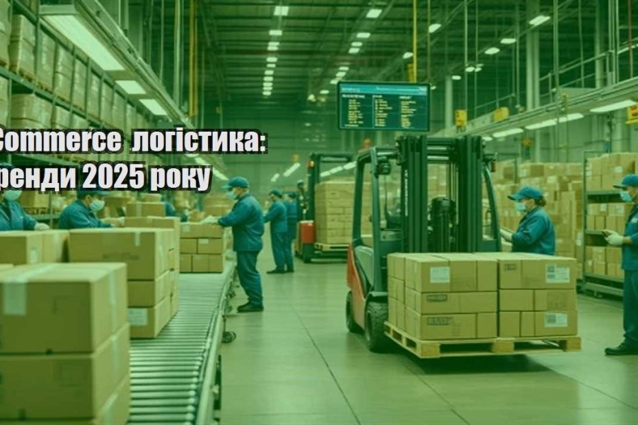 ecommerce logistyka trendy 2025 roku