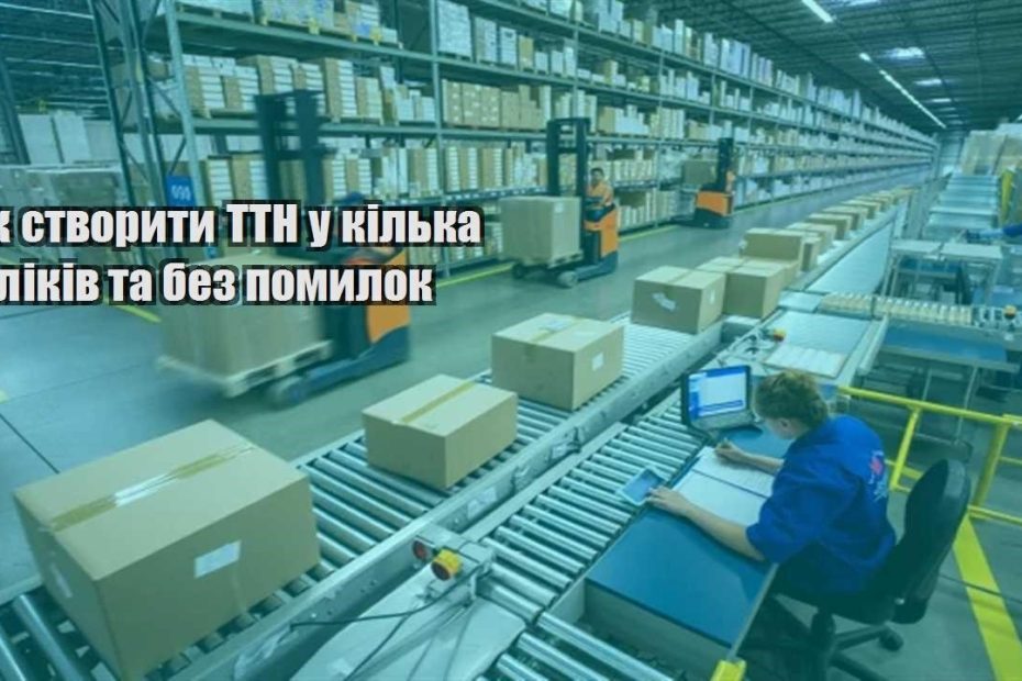 yak stvoryty ttn u kilka klikiv ta bez pomylok