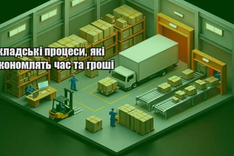 skladski proczesy yaki ekonomlyat chas ta groshi