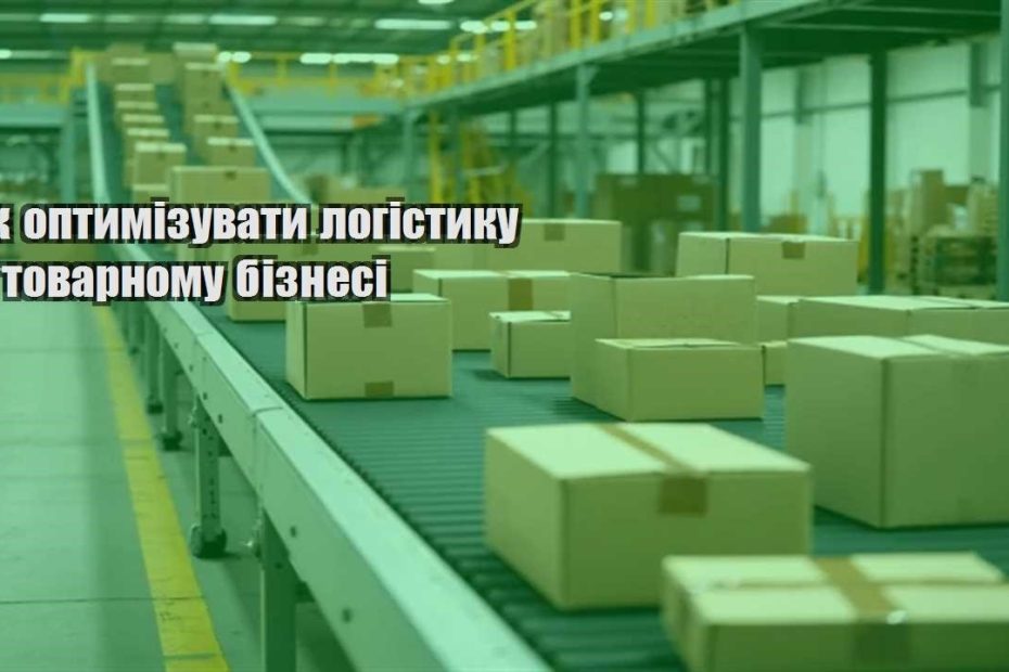 yak optymizuvaty logistyku u tovarnomu biznesi