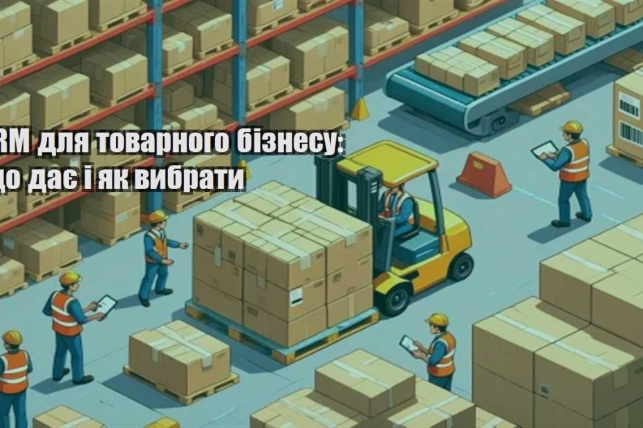 crm dlya tovarnogo biznesu shho daye i yak vybraty