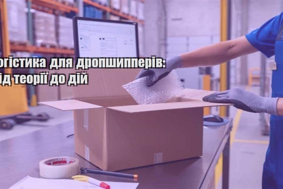 logistyka dlya dropshypperiv vid teoriyi do dij