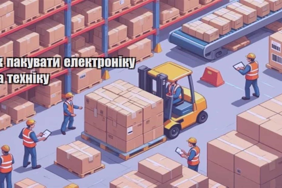yak pakuvaty elektroniku ta tehniku