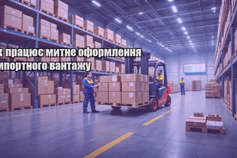 yak praczyuye mytne oformlennya importnogo vantazhu